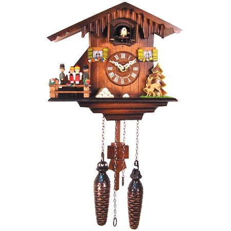 Alexander Taron Engstler Battery-operated Cuckoo Clock - Full Size 424QMT